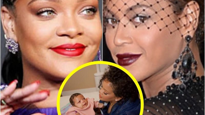 RIHANNA was shocked when Beyonce visited her with lots of gifts and love when she gave birth