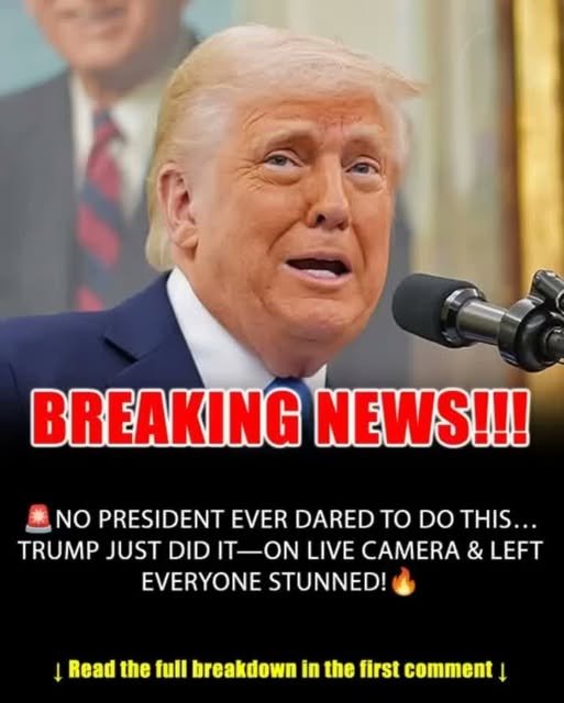 Trump Issues Shocking Live Broadcast Warning That Changes Everything